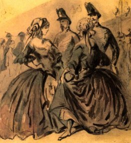 Deux grisettes et deux soldats Deux grisettes et deux soldats