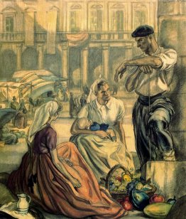 Piazza del Nuovo Mercato a Vitoria Piazza del Nuovo Mercato a Vitoria