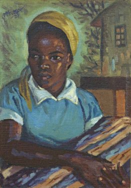 Ragazza con legna Ragazza con legna