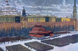 L'Armata Rossa in parata sulla Piazza Rossa, Mosca, novembre 194 L'Armata Rossa in parata sulla Piazza Rossa, Mosca, novembre 194