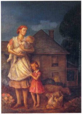 Kansas pastorale: Famiglia di Planter Kansas pastorale: Famiglia di Planter