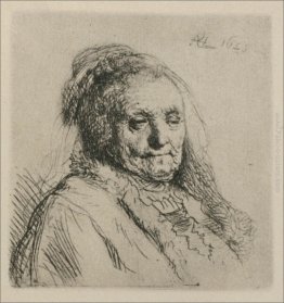 Busto di una donna anziana, Rembrandt`s Madre Busto di una donna anziana, Rembrandt`s Madre