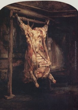 La carcassa di un bue La carcassa di un bue
