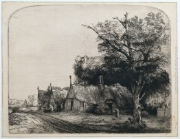 Paesaggio con tre capanne Paesaggio con tre capanne