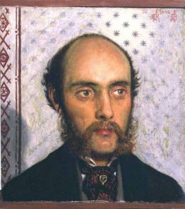 Ritratto di William Michael Rossetti (1829-1919) by Lamplight Ritratto di William Michael Rossetti (1829-1919) by Lamplight