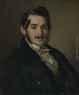 Ritratto di uno sconosciuto in un cappotto nero Ritratto di uno sconosciuto in un cappotto nero