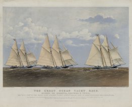 Lo Yacht Race Great Ocean Between Henrietta, Fleetwing & Vesta Lo Yacht Race Great Ocean Between Henrietta, Fleetwing & Vesta