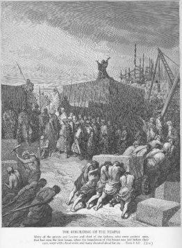 La ricostruzione del Tempio è iniziato La ricostruzione del Tempio è iniziato