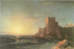 Torri sulla roccia vicino Bosforo Torri sulla roccia vicino Bosforo