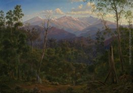 Monte Kosciusko, visto dal confine vittoriano (Campi di Mount Ho Monte Kosciusko, visto dal confine vittoriano (Campi di Mount Ho