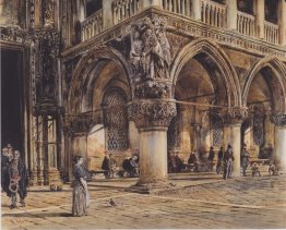 Veduta del Palazzo Ducale a Venezia Veduta del Palazzo Ducale a Venezia