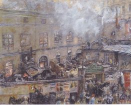La fonderia di ferro in Kitschelt Skodagasse a Vienna La fonderia di ferro in Kitschelt Skodagasse a Vienna