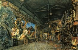 Lo studio prima che l'asta Lo studio prima che l'asta