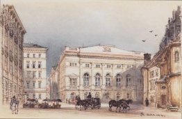 Inferiore casa di campagna austriaco a Vienna Visto da Minoriten Inferiore casa di campagna austriaco a Vienna Visto da Minoriten