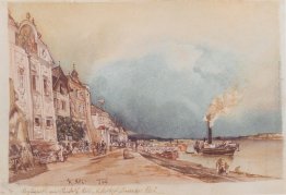 Il sito di atterraggio a Stein an der Donau Il sito di atterraggio a Stein an der Donau