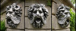 Tre viste di una maschera Tre viste di una maschera