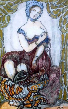 Ritratto di O. A. Glebova-Sudeikina Ritratto di O. A. Glebova-Sudeikina
