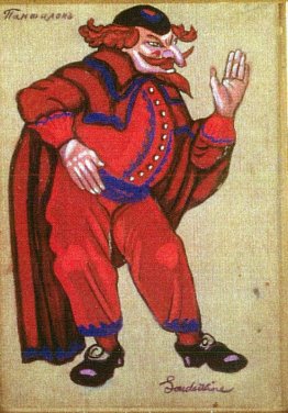 Disegni di costumi per "Petrushka" di Stravinsky in Metropolitan Disegni di costumi per "Petrushka" di Stravinsky in Metropolitan