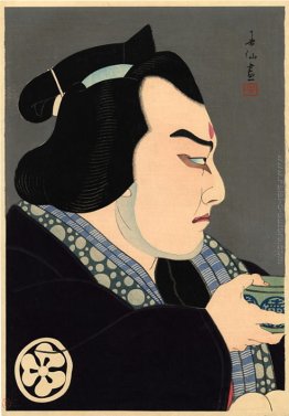 Bando Jusaburo nel ruolo di Seigoro Bando Jusaburo nel ruolo di Seigoro