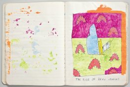 Untitled (composizione notebook) (particolare) Untitled (composizione notebook) (particolare)