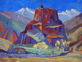 Veduta di Bjini Fortezza, Armenia Veduta di Bjini Fortezza, Armenia