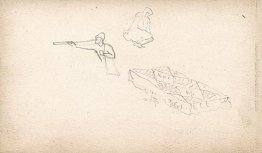 Sketch per "favola dello zar Saltan" Sketch per "favola dello zar Saltan"