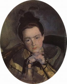 Ritratto di E. Ostroumova Ritratto di E. Ostroumova