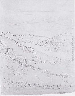 Lago di Thun dal percorso alla piastra Schynigen Lago di Thun dal percorso alla piastra Schynigen