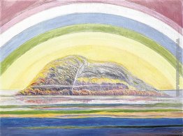 L'isola di alberi in fiore L'isola di alberi in fiore