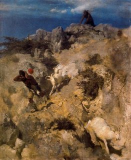 Pan spaventosa un pastore Pan spaventosa un pastore