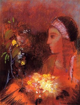 Donna con i fiori Donna con i fiori