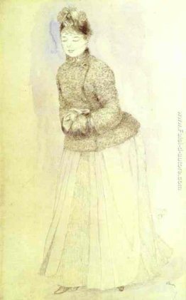 Donna con un Muff Donna con un Muff