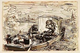 La cena in barca La cena in barca