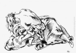 Yound Donna che si appoggia su una donna disteso sul terreno Yound Donna che si appoggia su una donna disteso sul terreno