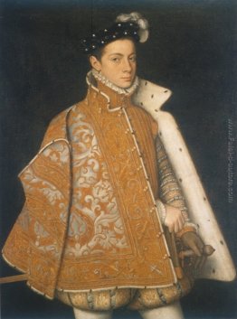 Un ritratto di una giovane Alessandro Farnese, futuro duca di Pa Un ritratto di una giovane Alessandro Farnese, futuro duca di Pa