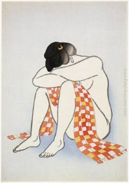 Donna con la sciarpa Donna con la sciarpa