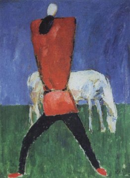 Uomo con il cavallo Uomo con il cavallo