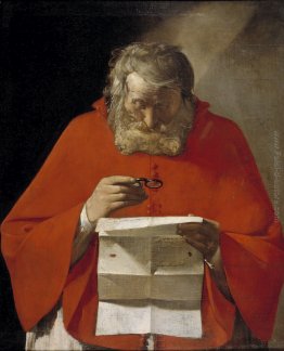 San Gerolamo che legge una lettera San Gerolamo che legge una lettera