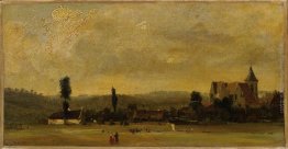 Paesaggio con una chiesa Paesaggio con una chiesa