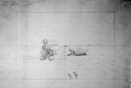 Prospettiva di disegno per la caccia Prospettiva di disegno per la caccia