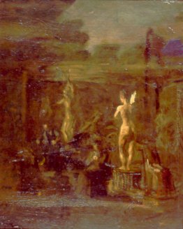 Studio composizionale per William Rush scultura la sua figura al Studio composizionale per William Rush scultura la sua figura al