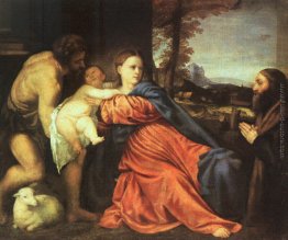 Sacra Famiglia e dei donatori Sacra Famiglia e dei donatori