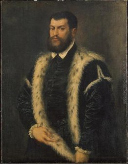 Ritratto di un uomo con il cappotto di ermellino Ritratto di un uomo con il cappotto di ermellino