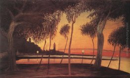 Tramonto sulla baia di Napoli Tramonto sulla baia di Napoli