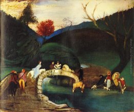 Società passando un ponte Società passando un ponte