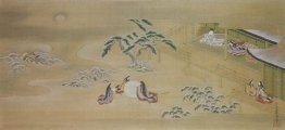 Illustrazione del Genji Monogatari (Asagao, The Blue Bell) Illustrazione del Genji Monogatari (Asagao, The Blue Bell)