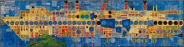 150 Singing Steamer in Ultramarine III 150 Singing Steamer in Ultramarine III