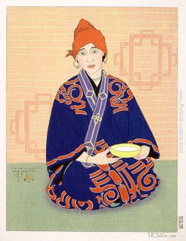 Le Bol De Lait Aino. Hokkaido, Japon Le Bol De Lait Aino. Hokkaido, Japon