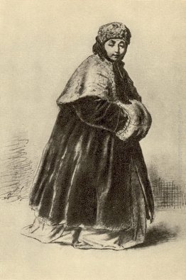 Ragazza timida. Studio per il dipinto 'Il bidello, che dà un app Ragazza timida. Studio per il dipinto 'Il bidello, che dà un app