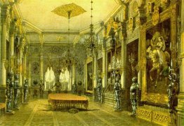 Sala dei Cavalieri di Verkiai Palace, Vilnius, Lituania Sala dei Cavalieri di Verkiai Palace, Vilnius, Lituania